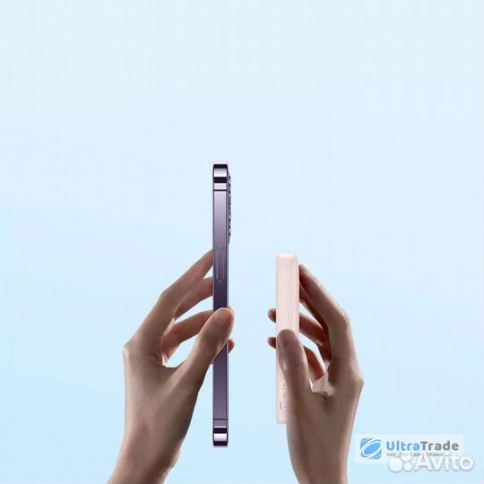 Внешний аккумулятор Baseus ppcxm10 Pink