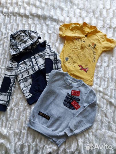 Комплект одежды для мальчика на рост 110-116