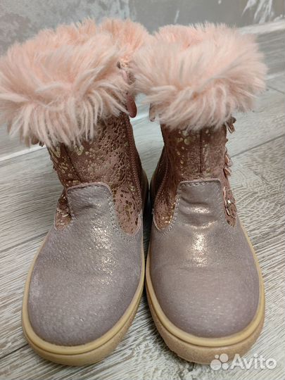 Сапоги зимние детские для девочки