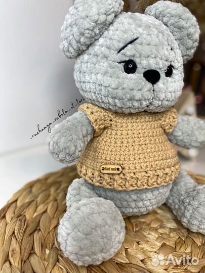 Мишка ручная работа