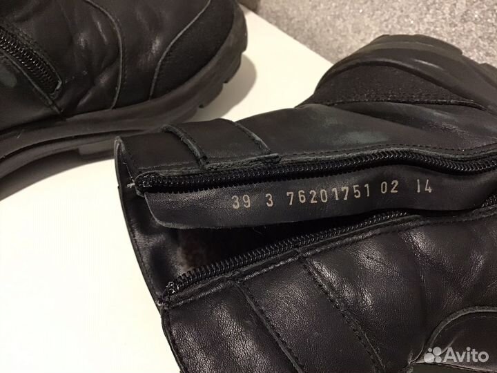 Сапоги для мальчика натуральная кожа и мех