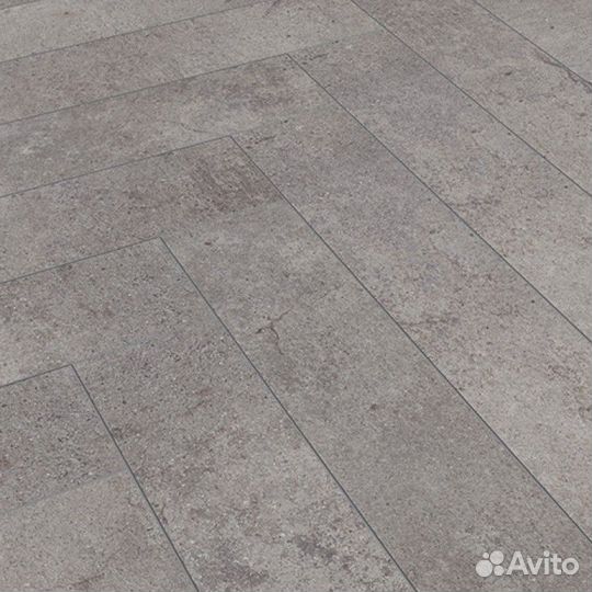Ламинат Kronotex Herringbone D4739 Pesaro cement