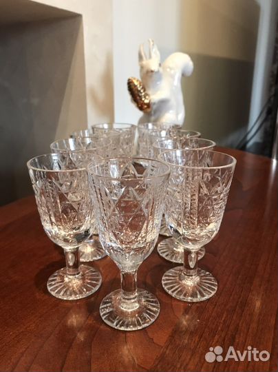 Хрустальные рюмки СССР