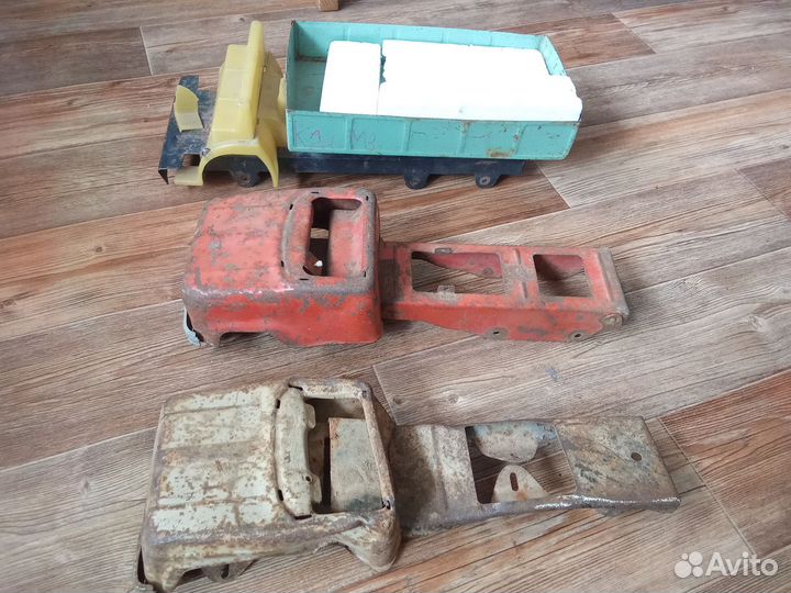 Машины грузовики СССР железные игрушки
