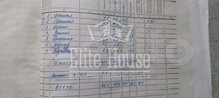 2-к. квартира, 46,1 м², 2/5 эт.