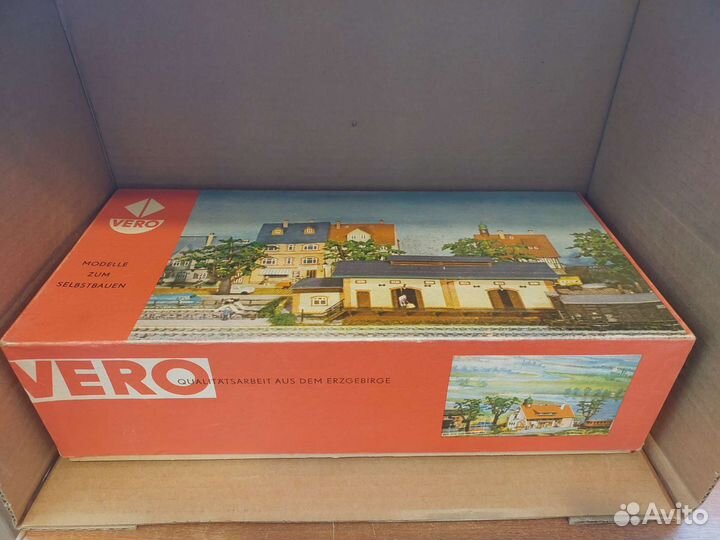 Железная дорога GDR vepo товарный сарай