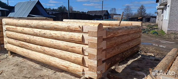 Сруб бани 3х4