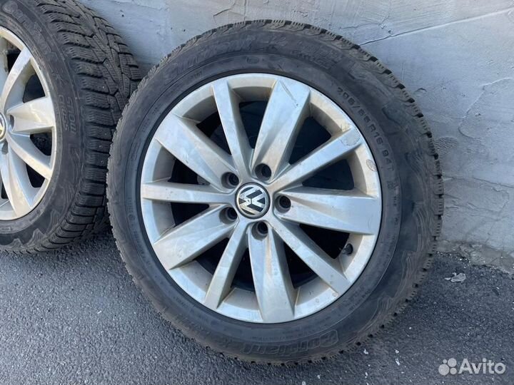 Колеса на Volkswagen R16 зима 4шт