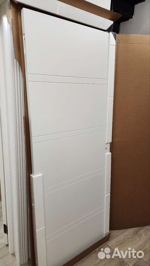 Двери межкомнатные белые Волховец в ассортименте