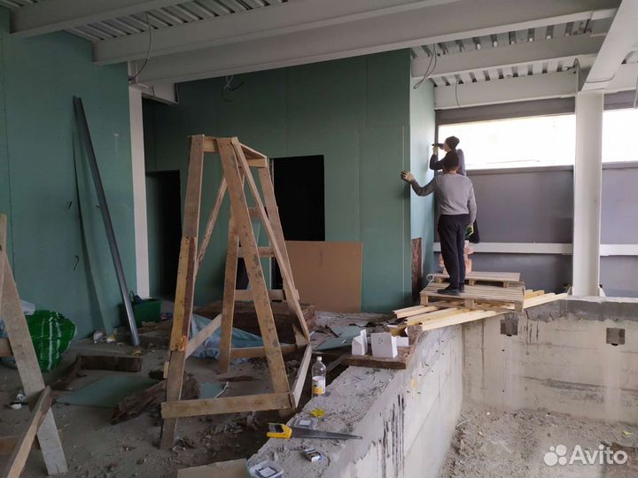 Гипсокартонные работы