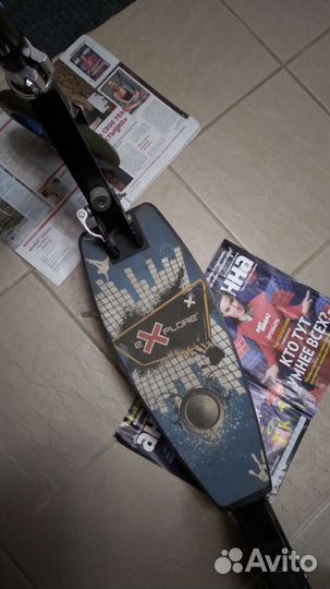 Самокат детский двухколесный бу