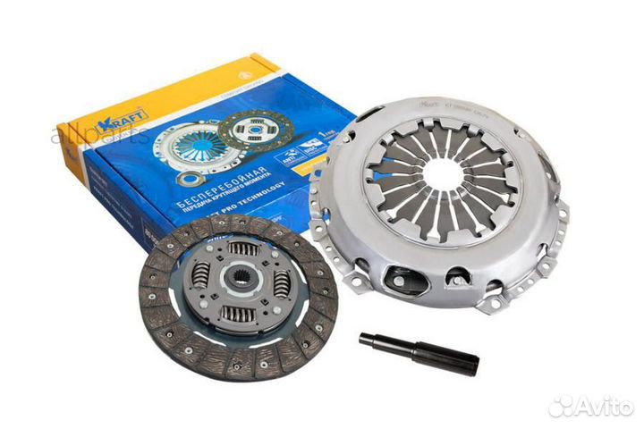 Kraft KT 098586 Комплект сцепления (без выжимного