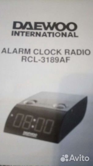 Радиобудильник -Daewoo RCL-3189AF