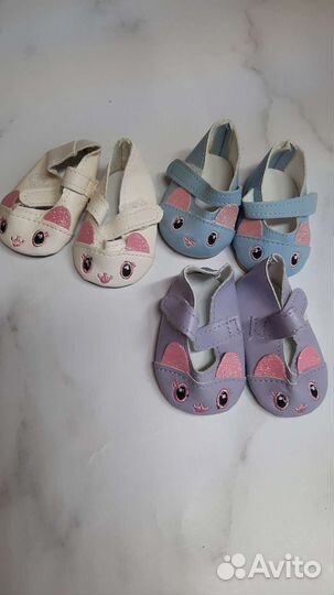 Обувь для кукол кеды, сандалики, кукольная обувь