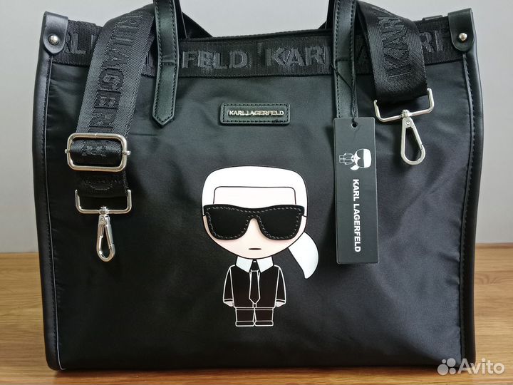 Сумка шоппер Karl Lagerfeld спортивная женская