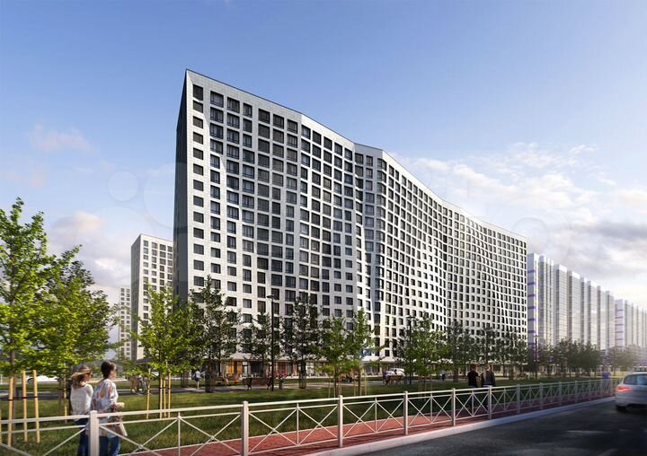 2-к. квартира, 58 м², 2/18 эт.