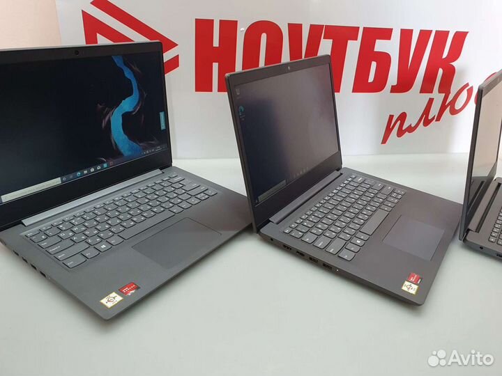 Новый ноутбук Lenovo V14, 4 ядра видео 2 гб