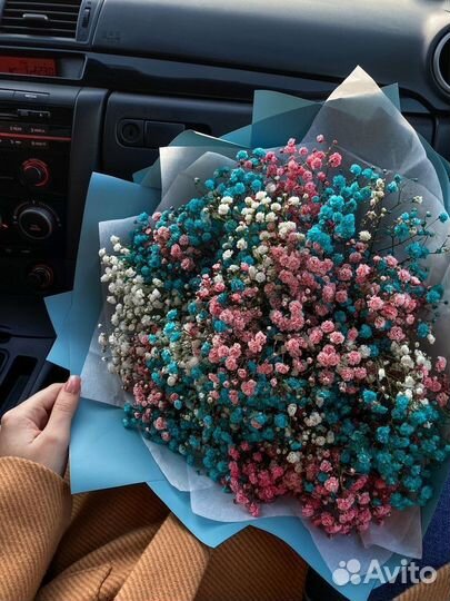 Букет из гипсофилы