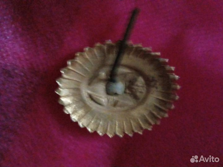 Кокарда СССР офицерская