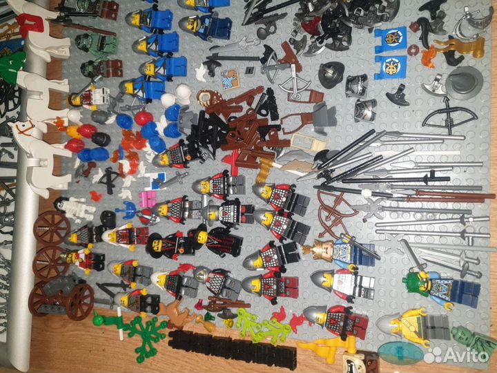 Lego Кастл + аксессуары,рыцари,орки,оружие итд
