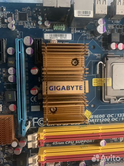 Материнская плата socket 775