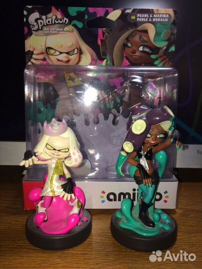 Amiibo-фигурки Pearl & Marina (Splatoon 2)