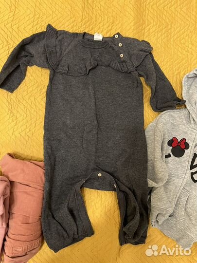 Пакет вещей на девочку 9-12 м Zara H&M