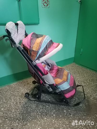 Санки коляска ника