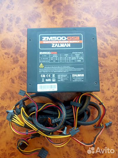 Блок питания zalman 500w-gsll