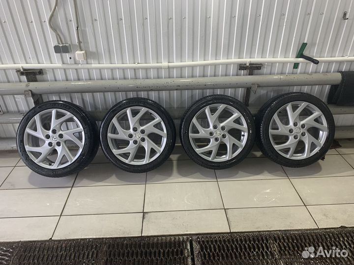 Колеса на mazda 6 r18 michelin primacy 4+ 2023 г.в