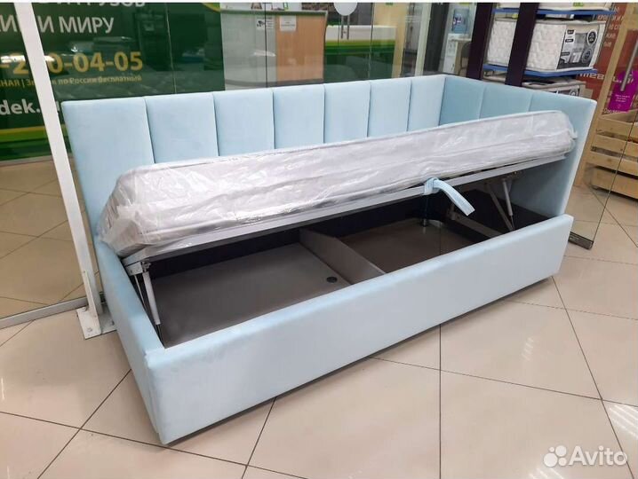 Детская кровать в ткани