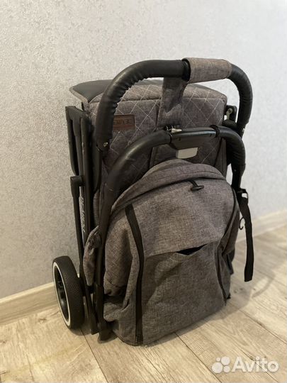 Прогулочная коляска Dearest 818 Plus Black Grey