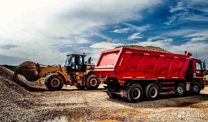 Щебень гравийный