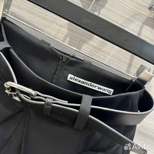 Кожаные шорты alexanderwang