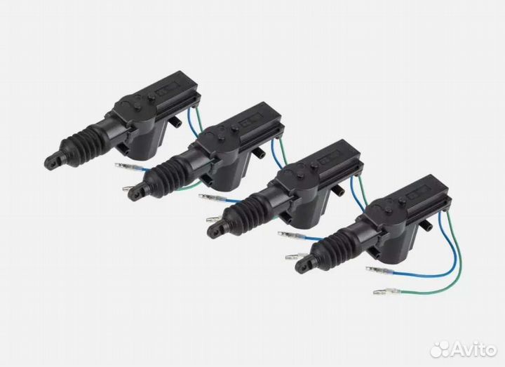 Центральный замок с установкой, чипом, лезвием