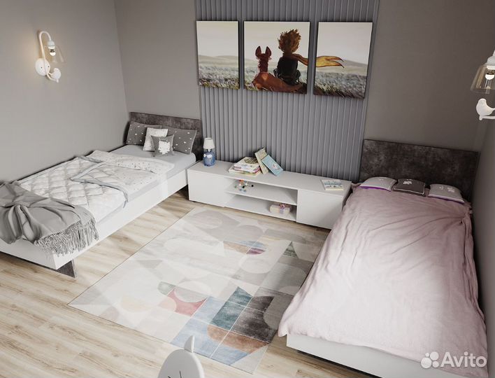 Тумба под тв белая