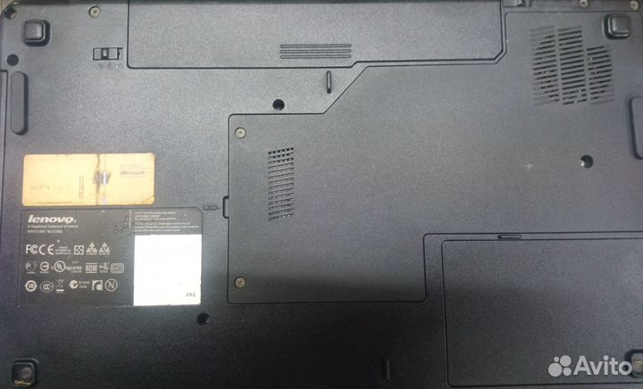 Ноутбук lenovo G550