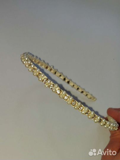 Ободок для волос ручной работы