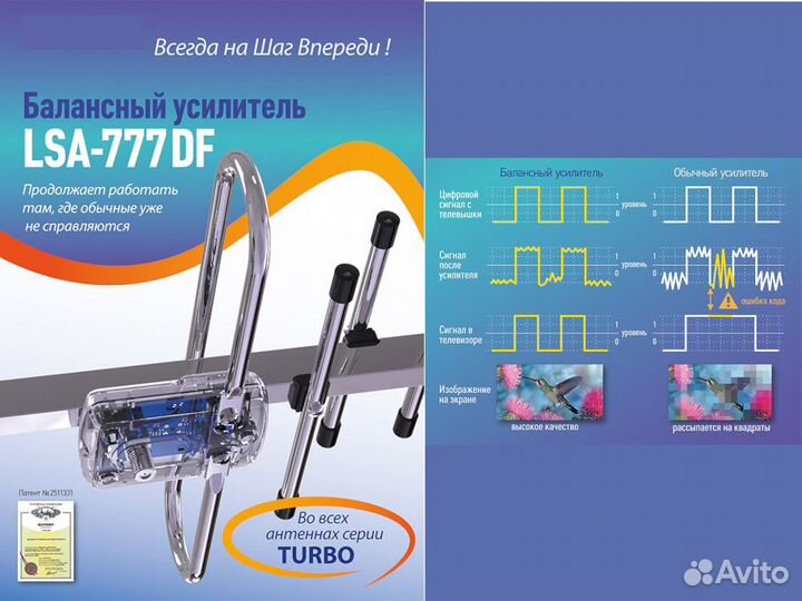 Телевизионная антенна для дома и дачи до 30км