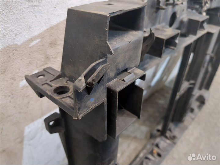 Кожух вентилятора радиатора Citroen C3 2009, 2010