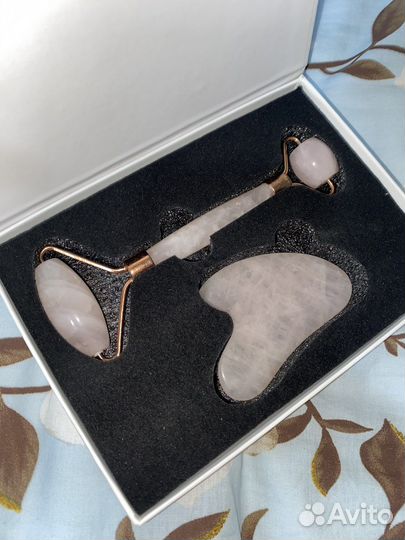 Ролик и скребок гуаша