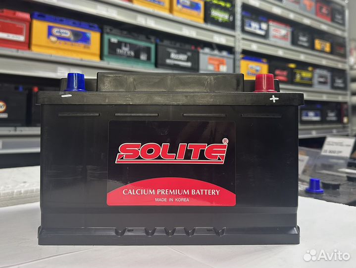 Аккумуляторы Solite 57113 71 Ач 670 А низ обр