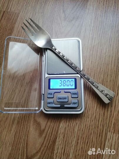 Вилки серебренные 916 пробы со звездой