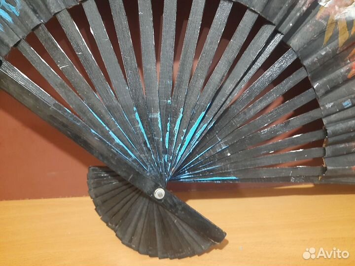 Веер настенный в восточном стиле