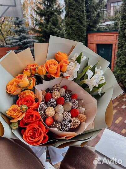 Букет съедобный