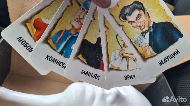 Настольная игра мафия с масками