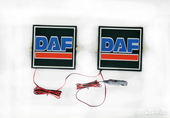 Светодиодная табличка двойная 150*150