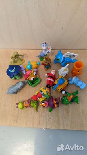 Игрушки из киндера пакетом #7