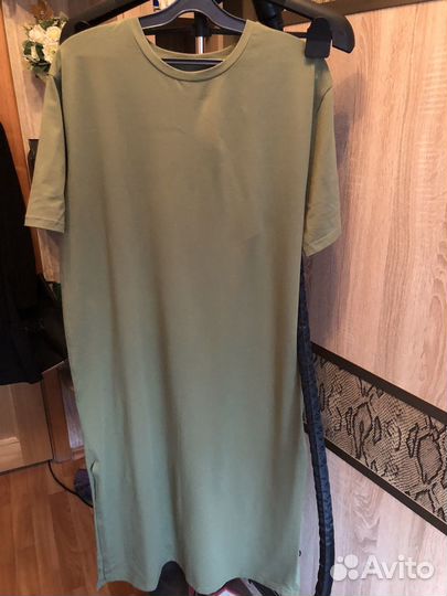 Платье туника трикотаж р М