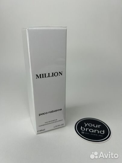 Paco Rabanne 1 Million 40 мл Духи/Парфюм/Тестер